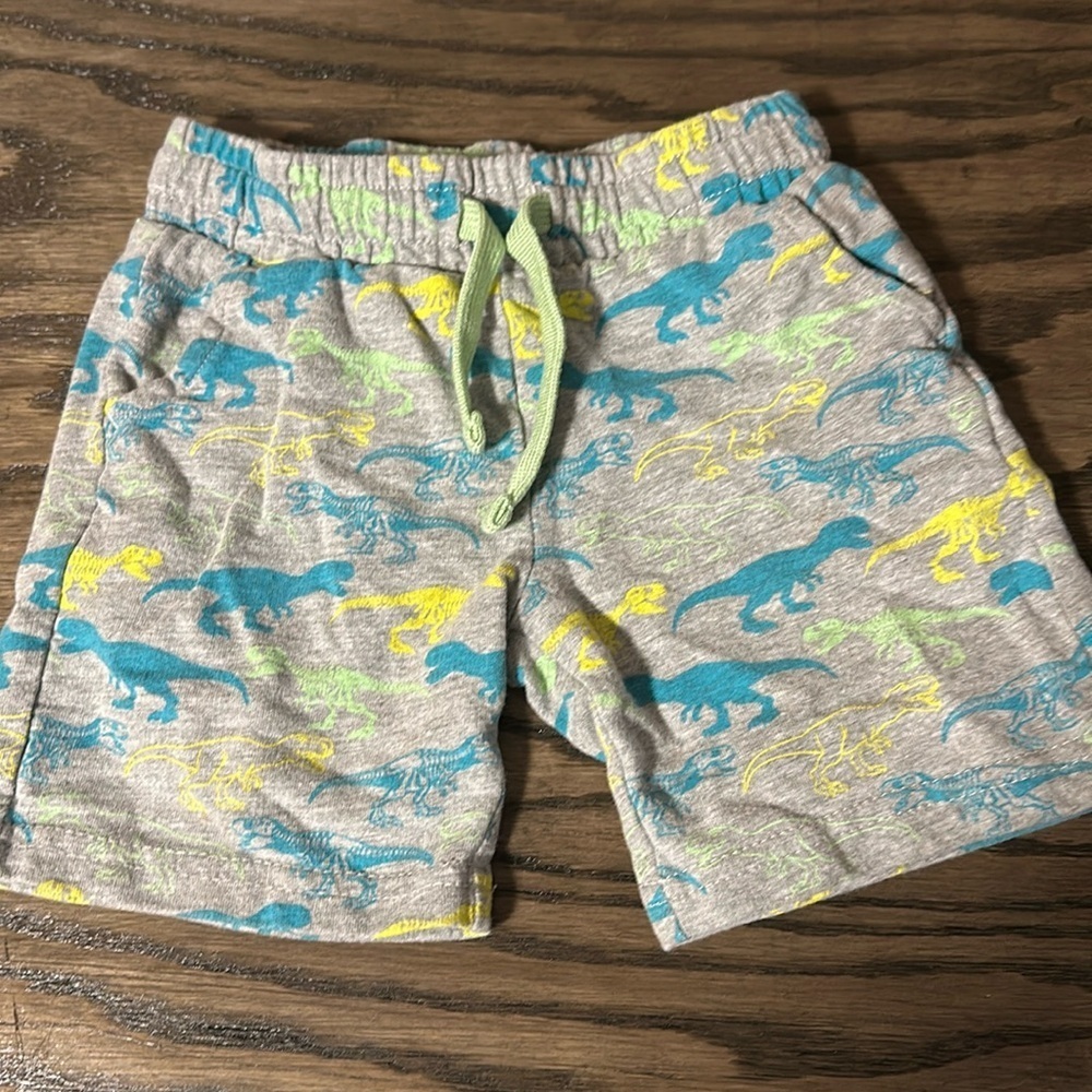 Toddler Boys Dino Shorts - 3T